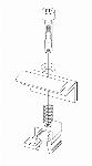 KLEMY KOŃCOWE REGULOWANE 4KPL 32-42MM CZARNE KLIK