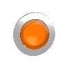 Główka przycisku podświetlanego wystający pomarańczowy zintegrowany LED Harmony XB4