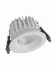 Oprawa SPOT FIREPROOF LED FIX 8W 3000K WT DIM IP65