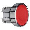 Przycisk płaski Ø22 czerwony samopowrotny bez podświetlenia okrągły metalowy Harmony XB4