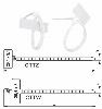 Opaska kablowa CTTZ 110-2,5 (100szt.)