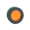 Główka przycisku podświetlanego kryty pomarańczowy LED typ push push Harmony XB5