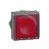 Harmony XB5 Napęd przycisku płaskiego kwadratowy czerwony z samoczynnym powrotem LED plastikowy