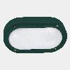 Wall fixture IP66 Basic Oval LED 8.5 SW 2700-3200-4000K ON-OFF Fir green 793lm 05-E102-E3-EH