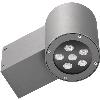 Oprawa ROTUNDA 1 LED ED 8W zielony IP65 45 szary 8 W