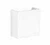 Wall fixture Ges Deco Rectangular 125mm LED 5.2 LED warm-white 3000K ON-OFF White 93lm 05-1798-14-14