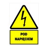 Znak elektryczny ostrzegawczy 148x210 
