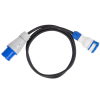 PS-CMP1M/44/3,0M/3X2,5/H05RR-F Adapter redukcja CAMPING Przejściówka 16A 3P 1X 230V EXTREM 3X2,5 H05RR-F  3 M IP44