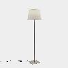 Floor lamp Metrica Square E27 15 Satin nickel 476lm 25-8350-81-82