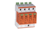 Ogranicznik przepięć klasy B+C 4P 7kA + styk pomocniczy (T1T2-AC)
