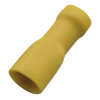 Nasuwka izol. całkowicie 4,0-6/ 6,3x0,8 PVC żółta 100szt