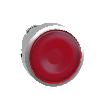 Harmony XB4 Główka przycisku płaskiego z mechanizmem push push czerwona LED metalowa