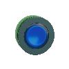 Główka przycisku podświetlanego kryty niebieski zintegrowany LED typ push push Harmony XB5