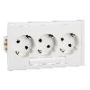Thorsman - CYB-PS - socket outlet - triple master - 37° - white NCS