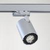 GABI L6Th projektor track max. 1x50W, GU10, 230V, srebrny aluminiowy (mat struktura) RAL 9006