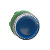 Harmony XB5 Główka przycisku płaskiego z samoczynnym powrotem, LED, niebieska plastikowa