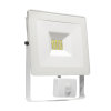 NOCTIS LUX SMD 120st 230V 10W IP44 CW WALLWASHER white with sensor