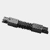 Flexible black connector DALI 71-7547-60-00