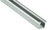 Profil LED Podtynkowy C (głęboki), długość 100cm, aluminiowy, srebrny anodowany