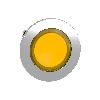Główka przycisku podświetlanego żółty kryty do umieszczenia etykiety Harmony XB4