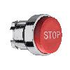 Harmony XB4 Napęd przycisku wystający czerwony samopowrotny bez podświetlenia metalowy STOP