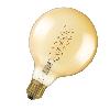 Lampa LED Vintage 1906 GOLD 125 dim 4,8W/822 szkło przezroczyste E27