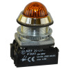 Lampka NEF30 stroboskopowa 24V-230V żółta