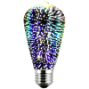 Żarówka Dekoracyjna LED Fajerwerki 3D ST64 E27 4W 230V Niebieski