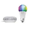 Lampa LED z głośnikiem GOOGLE NEST CH FR CL A60 RGBW BT KIT