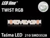 Taśma LED line® 210 SMD5050 12V RGB TWIST