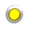 Główka przycisku podświetlanego wystający żółty zintegrowany LED Harmony XB4