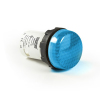 Lampka sygnalizacyjna MB z LED, monoblok, 230V AC, wypukły klosz, niebieska