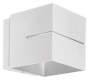 7018 Kinkiet Kaunas G9 1xMAX 10W matt white IP20 cube shape