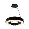 50W Lampa wisząca dekoracyjna LED Triac / Ściemniana / 4000K / Kolor: Czarny