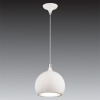 ITALUX lampa wisząca Flask E27 60W 220V-240V IP20 kolor - biały