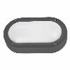 Wall fixture IP66 Basic Oval E27 15 Urban grey 05-9886-Z5-M1