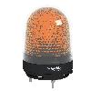 Harmony XVR Sygnalizator świetlny z brzęczkiem, pomarańczowy, Ø100, 70...90 dB, zintegrowany LED, 12...24 V DC