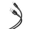 GSM117356 XO kabel NB212 USB - Lightning 1,0 m 2,1A czarny