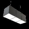 Oprawa NOISE LINE LED zw ED 1000lm/840 PLX czarny mat 13 W