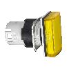 Harmony XB6 Lampka sygnalizacyjna żółta LED prostokątny