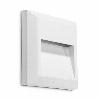 Wall fixture IP65 Kossel Indirect Square 125mm LED 1.5 LED neutral-white 4000K ON-OFF White 65lm 05-9802-14-CM