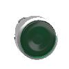 Harmony XB4 Główka przycisku płaskiego z mechanizmem push push zielona LED metalowa