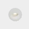 Recessed wall lighting IP66 Bat Round Oval LED 2.2 LED warm-white 3000K White 77lm 05-E014-14-CL