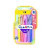 FLAMASTRY FLAIR PASTEL 6 NA BLISTRZE M 0,8 mm