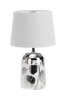 4548 Lampka nocna Sonal E-14/ 1x max. 40W IP20 srebrny/biały 230V, 50Hz