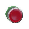 Harmony XB5 Główka przycisku płaskiego plastikowego, czerwona z możliwością wstawienia legendy