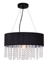 Light Prestige lampa wisząca Madryt E27 czarna LP-81458/1P BK