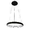 ITALUX lampa wisząca Alessia LED, zintegrowany 40W 220-240V 2200 lm 3000K IP20 kolor - czarny
