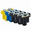VZZP 092-10 Zestaw zacisków podwójnych 2x1-4mm2 400V  10 szt. czarny/niebieski/żółto/zielony