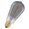 Lampa LED Vintage 1906 CL Edison Filament szkło przezroczyste SMOKE 15 non-dim 5W 818 E27